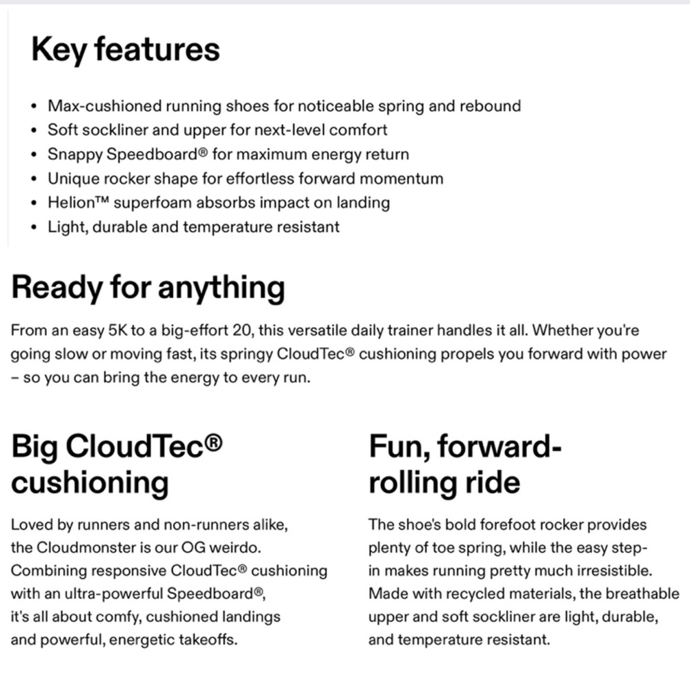 On Cloud Cloudmonster - image 8